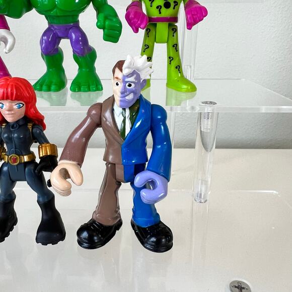 Imaginext Figures DC Marvel Super Hero's Villains Toys Mixed Lot of 8 - Picture 7 of 7